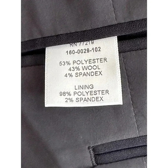 Twin Hill Catherine Wool Blend Corporate Uniform Airline Suit Jacket 16R Navy - Picture 9 of 10